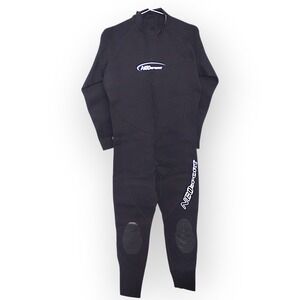 NeoSport Wetsuit Mens Large Full Body Scuba Diving Snorkeling‎ Black 3/2mm